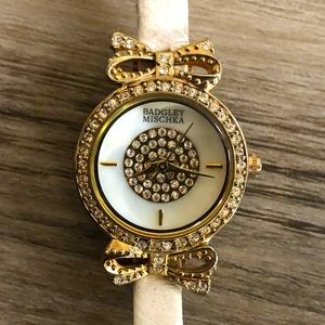 Badgley mischka Rhinestone watch